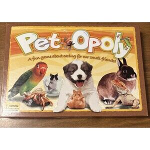 PetOpoly Game By Late For The Sky Ages 5-8 *COMPLETE* 2-4 Players